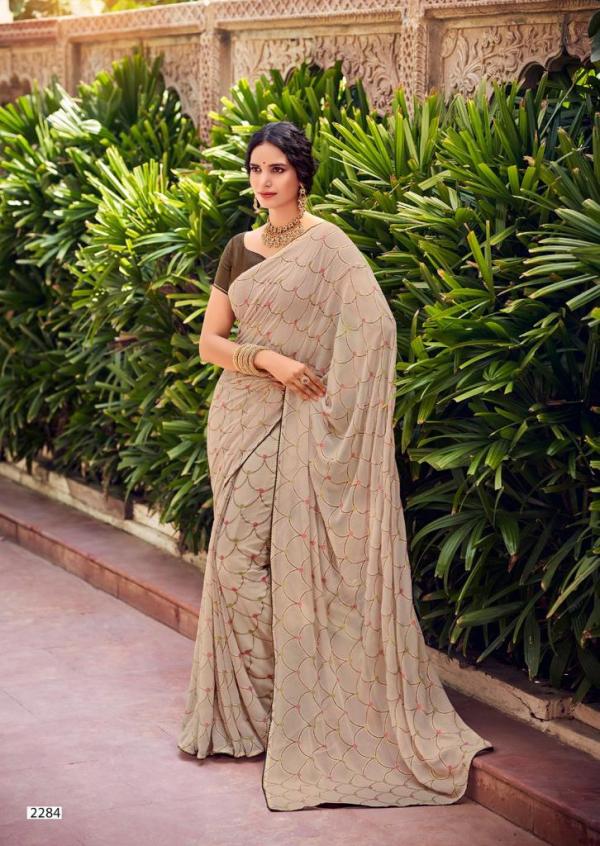 Kashvi Aakruti 2 Fancy Wear Georgette Designer Saree Collection